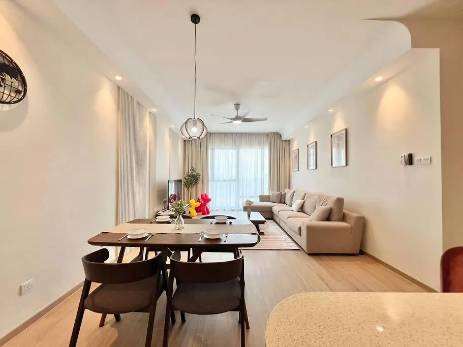 Apartment 3Br Mosaic Midvalley Southkey W Bathtub Johor Bahru Malaysia