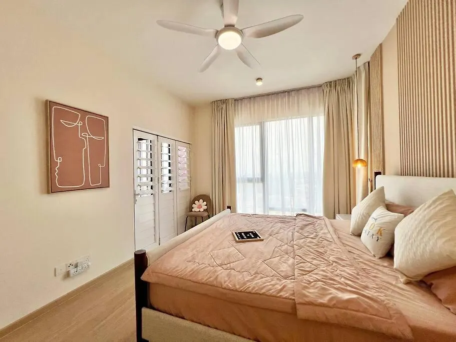 Apartment 3Br Mosaic Midvalley Southkey W Bathtub Johor Bahru Malaysia